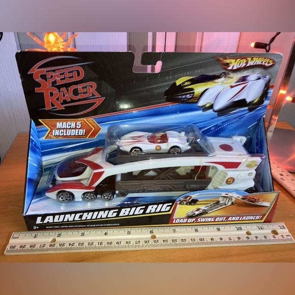 Speed Racer Launching Big Rig - Red and White 2007
